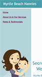 Mobile Screenshot of myrtlebeachnannies.com